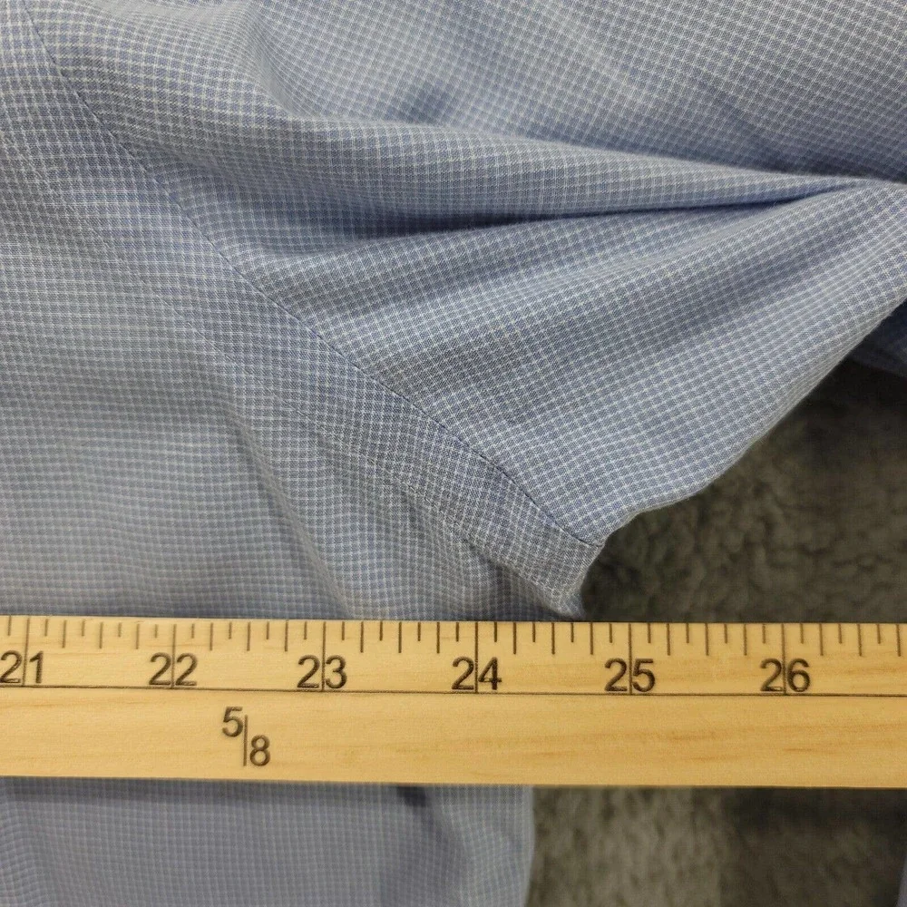 Polo‎ by Ralph Lauren Shirt Mens 16.5 32/33 Andrew Blue Long Sleeve Button Up